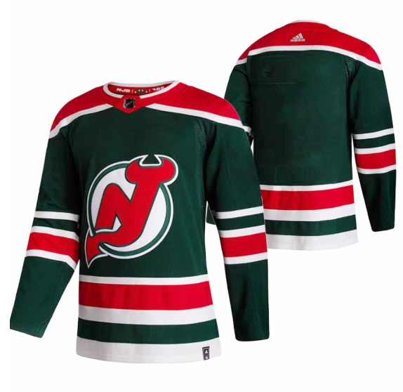 Men's New Jersey Devils Green 2020/21 Special Edition Stitched NHL Jersey